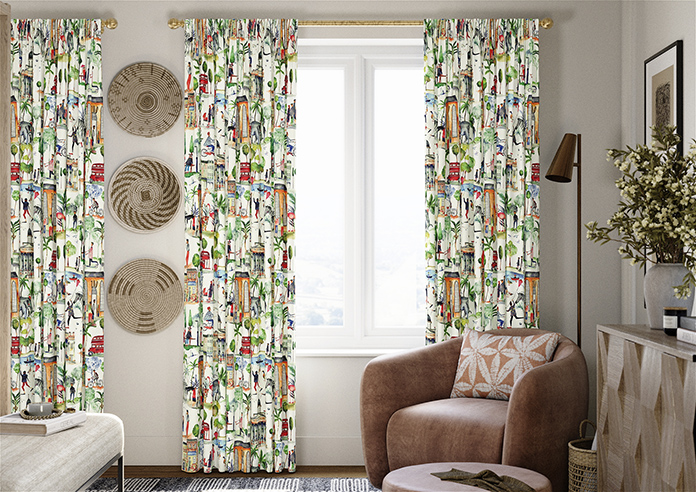 Out And About, Paintbox - Made to Measure Curtains - Image 3